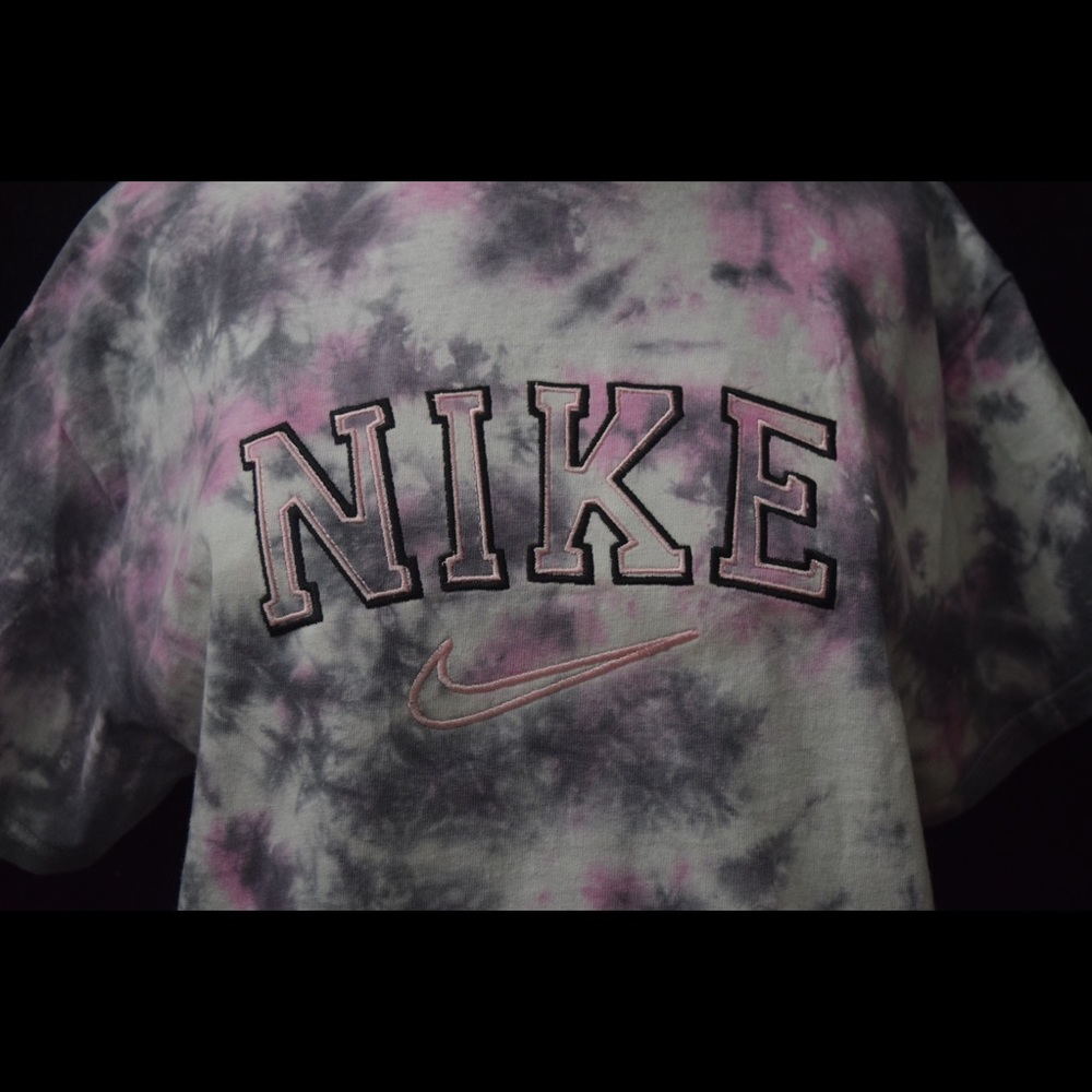 Embroidered Nike Crop Top